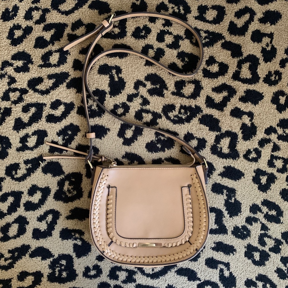 Sole Society Dayla Flap Whipstitch Crossbody